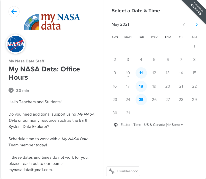 My Nasa Data